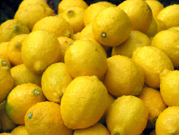 Citron et vitamine C contre l'oxydation