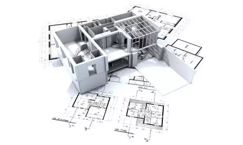 Plan de l'architecte d'intérieur