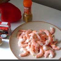 Crevettes au lait de coco