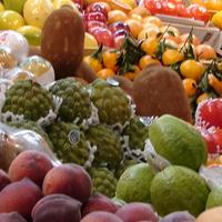 Etal de fruits et légumes